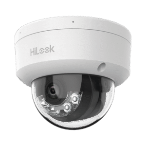 [Dual Light] Domo IP de 2 Megapixel (1080p) / Lente 2.8 mm / 20 mts IR + 15 mts Luz Blanca / Micrófono Integrado / ACUSENSE L