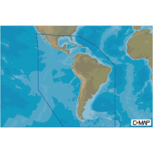 M-SA-Y038-MS MAX-N+ mapas del caribe, centro y Sudamérica. Compatible únicamente con series GO, NSO y NSS. - C-MAP