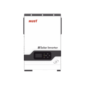 Inversor / Cargador de 1 KW para Sistemas Tipo Isla a 12Vcd / 120Vca, Onda Sinusoidal Pura con Controlador MPPT - MUST
