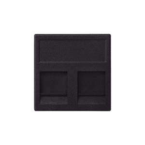 (KB76/14) Modulo 2x RJ45 Keystone Color Grafito - SIMON