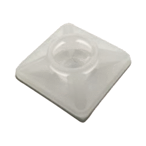Base Autoadherible para Cinchos Práctica y Eficiente para la Organización y Fijación de Cables, Fabricada en Nylon Resistente