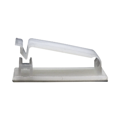 Clip Organizador de Cables Auto-Adherible Diseñado Para Sujetar y Organizar Cables Sin Necesidad de Perforar Muros, Paquete c