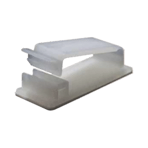 Clip Organizador de Cables Auto-Adherible Diseñado Para Sujetar y Organizar Cables Sin Necesidad de Perforar Muros, Paquete c