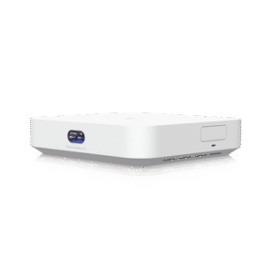 UniFi Cloud Gateway MAX, Router con todos los servicios UniFi, administra hasta 30 dispositivos UniFi y 300 clientes. 1 pto W