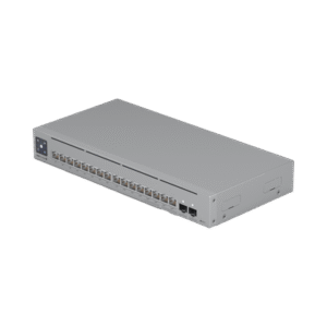UniFi Switch Pro Max 16 PoE con funciones Capa 3, 16 puertos EtherLight RGB / (4) puertos 2.5 GbE POE++ y (12) puertos GbE PO