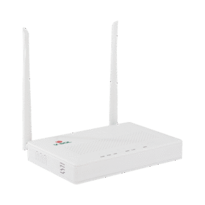 ONU Dual G/EPON con Wi-Fi en 2.4 GHz + 4 puertos LAN Gigabit, hasta 300 Mbps vía inalámbrico - V-SOL