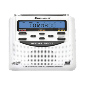 Radio receptor del Sistema de Alerta Sísmica Mexicano y meteorológico NOAA, vía radio en VHF y mediante códigos EAS-SAME - MI