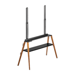 Soporte de TV Easel Studio TV Floor Stand | Compatible VESA 200×200 a 600×400 | Para Pantallas de hasta 75 Pulgadas | Capacid