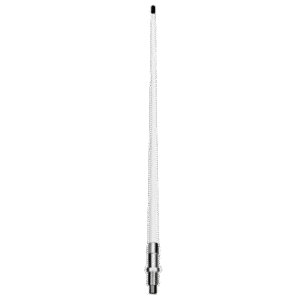 Antena VHF Marina de Alto Rendimiento / 4 dBi / 156-163 MHz / Altura 1100 mm / Color Blanco / Conector SO239 - TXPROMARINE