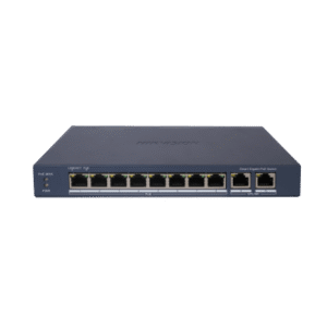 Switch Gigabit PoE+ / Administrable / 8 Puertos Gigabit PoE+ / 2 Puertos Gigabit / Configuración Nube Hik-Partner Pro / Modo 
