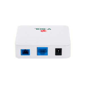 ONU Bridge Dual GPON/EPON con 1 Puerto SC/UPC + 1 puerto LAN 2.5Gigabit - V-SOL