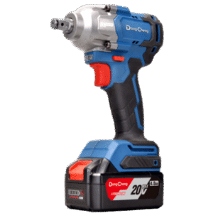 Llave de Impacto Inalámbrica de 20 V, incluye 2 Baterías de 4.0 AH, Cargador y Estuche plástico. - DONG CHENG