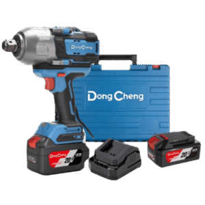 Llave de Impacto Inalámbrica de 20V, Entrada de 3/4 in, Incluye 2 Baterías de 6Ah, Cargador y Estuche - DONG CHENG