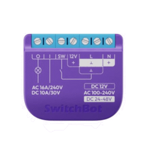 Switch Relevador Inteligente conectividad inalambrica Wifi y BLE / Salida Contacto Seco / Compatible con asistentes de voz / 