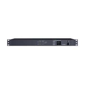 PDU ATS (Fuente Redundante Auto-transferible) Medible, Para Distribución de Energía, 2 Entradas 120 Vca NEMA5-15P, Con 10 Sal