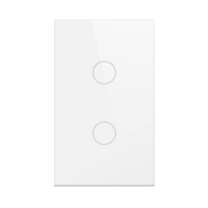 (ZigBee) Apagador switch inalámbrico ZigBee, control de 2 regresos de carga, 110V - SMARTHOME BY EPCOM