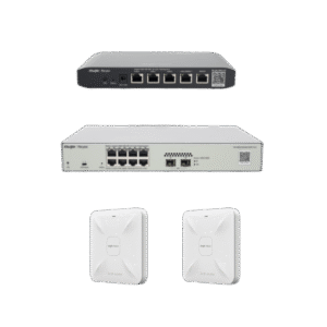 Solución Completa de Red para hasta 100 Clientes y hasta 2 servicios de Internet., Ideal para Iniciar un Proyecto de Hotelerí