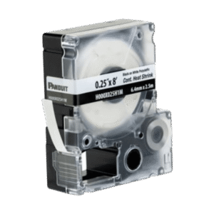 CASSETTE D ETIQUETAS CONTINUA TERMO CONTRACTIL .25 IN D/ANCHO X 2.4M D/LARGO - PANDUIT