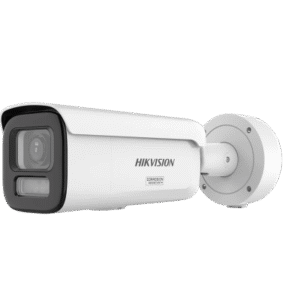 [Dual Light + ColorVu 3.0 + HikAI] Bala IP 4 Megapixel / Lente Mot. 2.8 a 12 mm / 60 mts IR + Luz Blanca / Exterior IP67 / WD