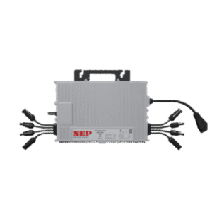 Microinversor 2.25 Kw, 220 Vca, para Interconexión a Red Eléctrica, IP67, WIFI Incuido, Conexión para Cable Troncal, Soporta 