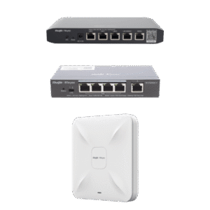 Equipos Ruijie DEMO Ideal para Probar Integraciones de Redes y WiFi 5 con CCTV - RUIJIE