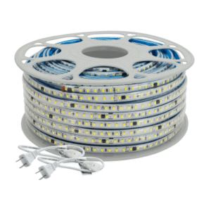 Manguera Led para uso Interior o Exterior / 50 m/ 127 V CA / T.C.C. 6500 K / Color Blanco. - JWJ