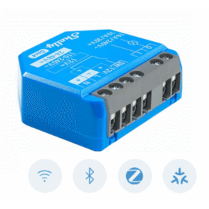 Relevador inalámbrico inteligente 16A, 110-240 V / 1 salida de contacto seco / compatible con asistente de voz Alexa, Google 