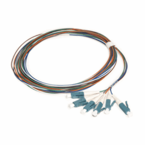 Kit de 6 Pigtails con Conector LC, Multimodo 50/125 OM3, 900um, de 1 Metro