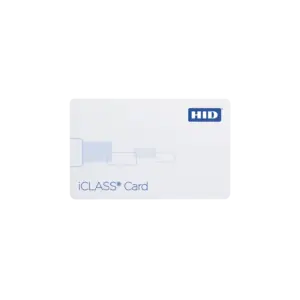 Tarjeta iCLASS 2k Delgada PVC Compuesto / Programada a 26 bits / Garantía de Por Vida