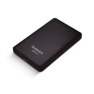 CARCASA ENCLOSURE QUARONI PARA DISCOS DUROS/SSD 2.5 PULGADAS DE 7MM/9.5MM SATA USB 3.0 COLOR NEGRO - Quaroni
