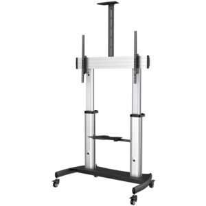 SOPORTE MOVIL PARA TV – CARRO UNIVERSAL DE ALTA RESISTENCIA PARA TV DE 60-100 – STAND CON RUEDAS Y ALTURA AJUSTABLE – STARTEC