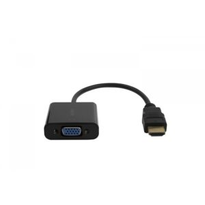 ADAPTADOR ACTECK SHIFT PLUS AV400 / HDMI A VGA / 20 CM / 4K / NEGRO / AC-934756 - Acteck