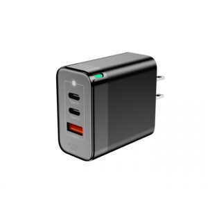 CARGADOR DE PARED ACTECK ENERGON PRIME CP65W / 65W / 2X USB-C / 1X USB A / NEGRO / AC-935579 - Acteck