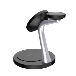 CARGADOR ACTECK ENERGON S-MATE CI740 / INALAMBRICO QI / 15 W / 3 DISPOSITIVOS / COMPATIBLE CON APPLE / AC-937139 - Acteck