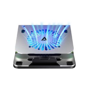 BASE ENFRIADORA ACTECK FROOST EX BE650 / 4 PUERTOS USB / 16 PULGADAS / PESO 0.750 G /1 VENTILADOR / ALUMINIO / ANTIDERRAPANTE