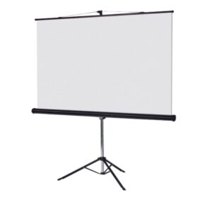 PANTALLA PROYECCION DE TRIPIE MULTIMEDIA SCREEN MST-246, 137 PULGADAS DIAGONAL, MEDIDA 246 CM X 246 CM, FORMATO 1:1, COLOR BLANCO MATE, PORTATIL