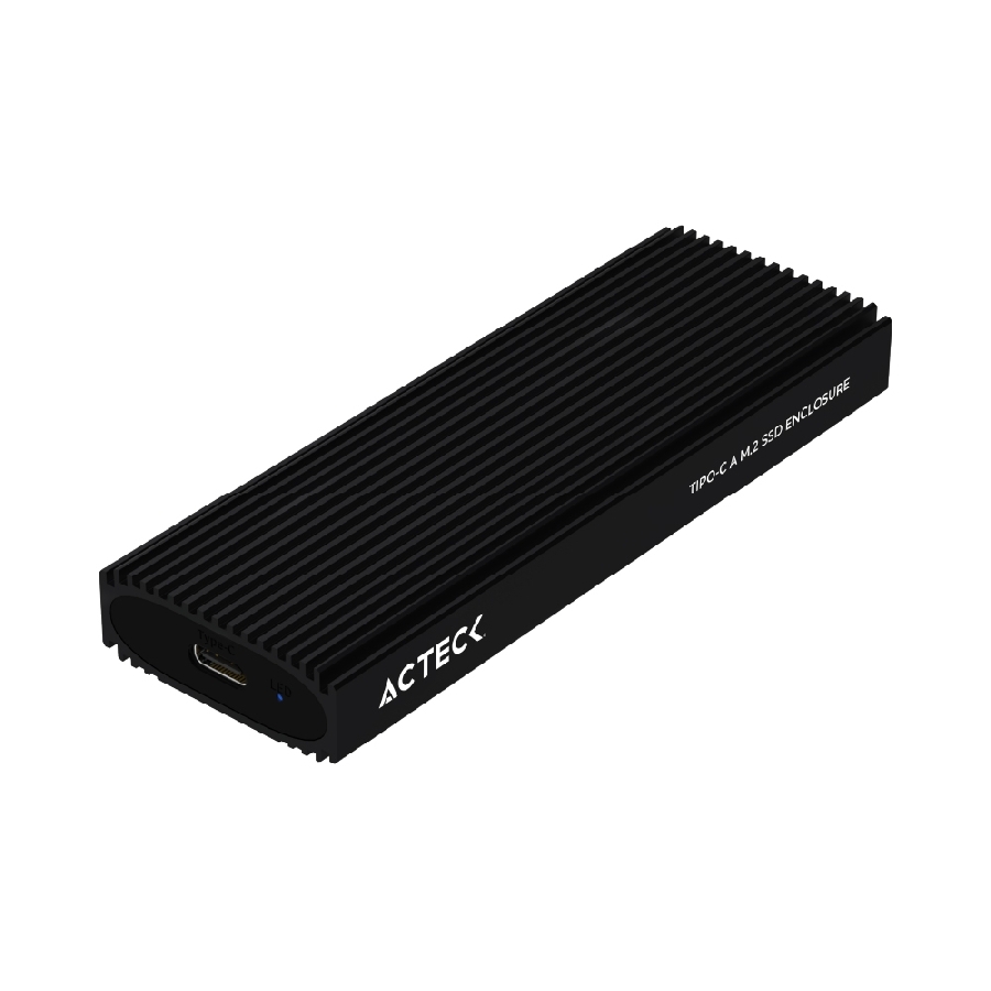 CARCASA CASE ENCLOSURE ACTECK ARMOR PRO HC660 / DISCO DURO SSD M.2 / USB C 3.1 / 10 GPBS / PROTOCOLO UASP – TRIM / MAX 4 TB /