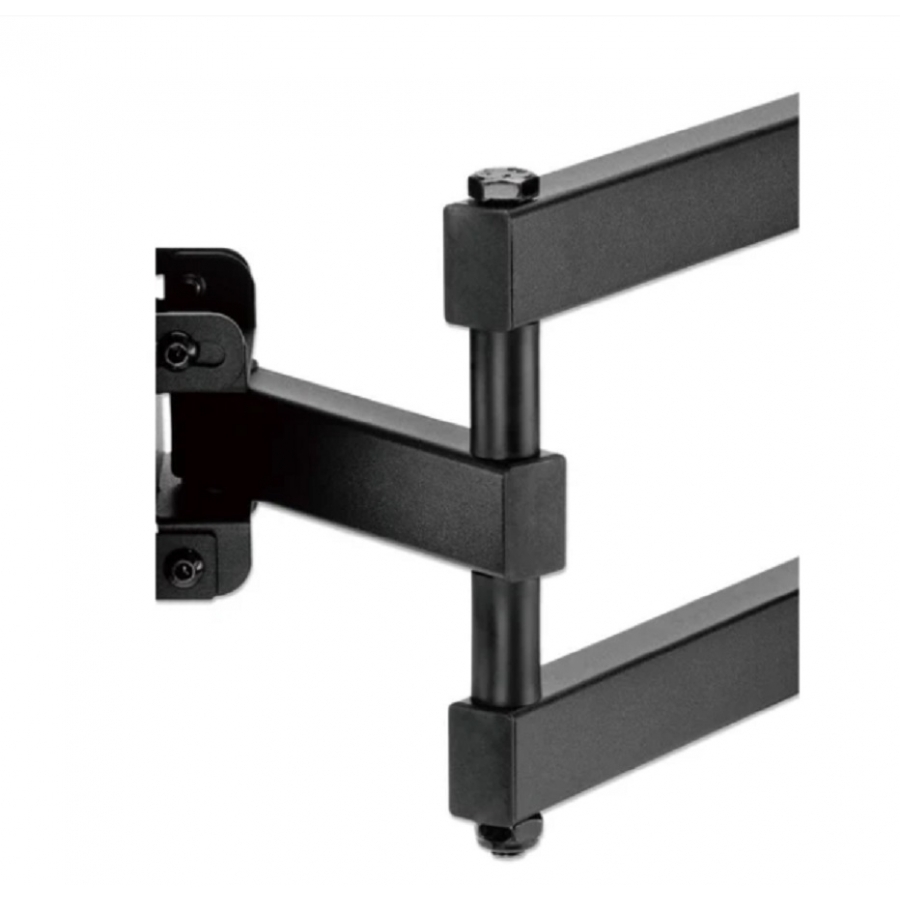 SOPORTE TV,MANHATTAN, 462426, P/PARED 35KG, 37 A 70 ARTICULADO, GIRO, NIVEL