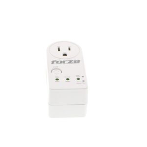 PROTECTOR DE VOLTAJE FORZA FVP-1201B BLANCO, 900J/1800W, 1 SLD, GIRO DE 350 GRADOS, TEMPORIZADOR-120V - Forza