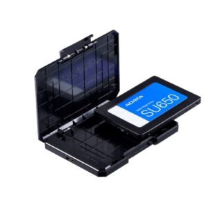 CARCASA ADATA EC600 PARA DISCOS DUROS/SSD 2.5 OULGADAS 7MM/9.5MM SATA3/USB3.2 NEGRO ECO CASE PC - Adata