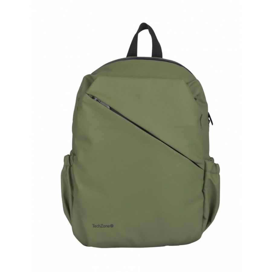 MOCHILA BACKPACK TECH ZONE STYLE TZLBP29-V PARA LAPTOP DE 16 VERDE - Tech Zone Accesorios