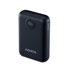 BATERIA DE RESPALDO ADATA POWER BANK C10022 10000MAH ENTRADA USB TIPO C Y USB TIPO A NEGRA PC1002212BK - Adata