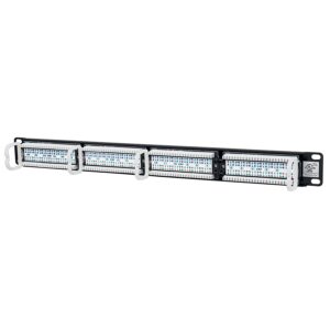 PANEL PARCHEO,INTELLINET,513555, CAT 5E, 24 PTOS 1 NIV. RACK