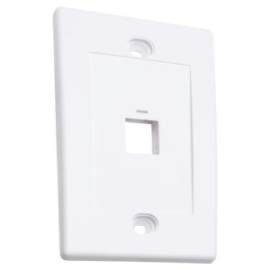 TAPA FACEPLATE,INTELLINET,163286, 1 PERFORACION BLANCO