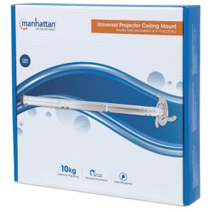 SOPORTE PROYECTOR,MANHATTAN,424820, P/TECHO 13-106CM, 10 KG - Manhattan