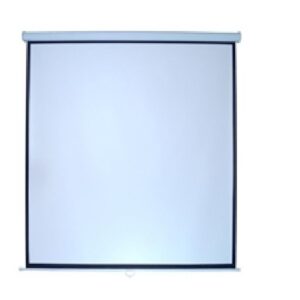 PANTALLA MULTIMEDIA SCREEN MSC-152 , MANUAL , 84 PULGADAS DIAGONAL, FORMATO 1 A 1, COLOR BLANCO MATE, PARA COLGAR TECHO O PAR