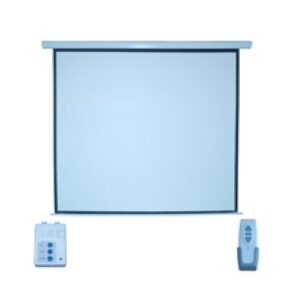 PANTALLA DE PROYECCION MULTIMEDIA SCREEN MSE-213, ELECTRICA, 120 PULGADAS DIAGONAL , FORMATO 1:1 , COLOR BLANCO MATE, PARA COLGAR EN TECHO O PARED