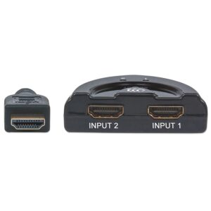 SWITCH ,MANHATTAN,207416,HDMI 1.3, 2 ENTRADAS : 1 SALIDA