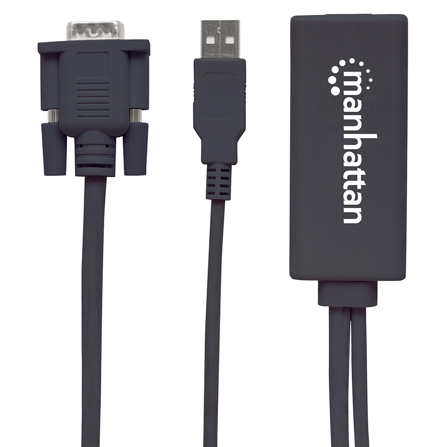 CONVERTIDOR VIDEO,MANHATTAN,152426, SVGA+AUDIO USB A HDMI - Manhattan