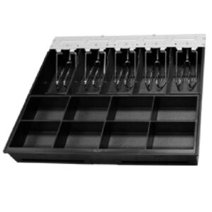 BANDEJA PARA CAJON DE DINERO CD350 3NSTAR MOD. CT350 355MM X 326MM, FABRICADA EN PLASTICO CON SUJETADOR DE BILLETES DE METAL 